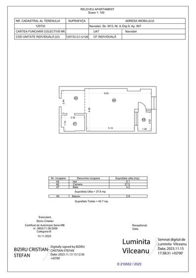 Apartament decomandat în Nord