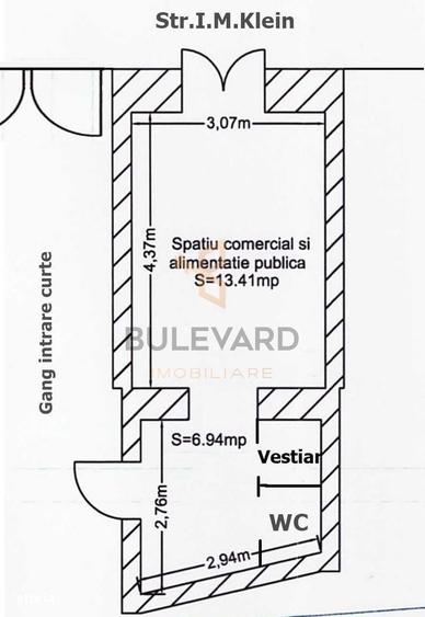 Spațiu comercial, de 21 mp, în Ultracentral