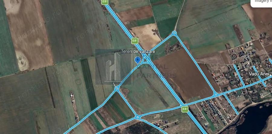 Teren de 2721 mp, în Brănești