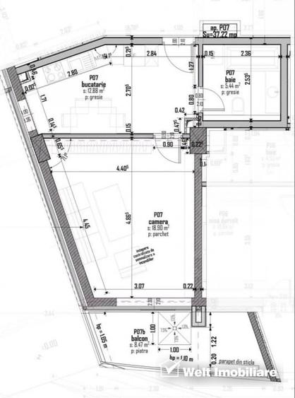 Apartament cu 2 camere semidecomandat, mobilat în Zorilor