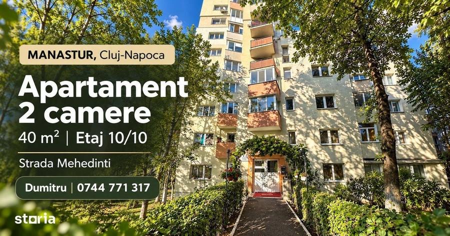 Apartament cu 2 camere în Mănăștur