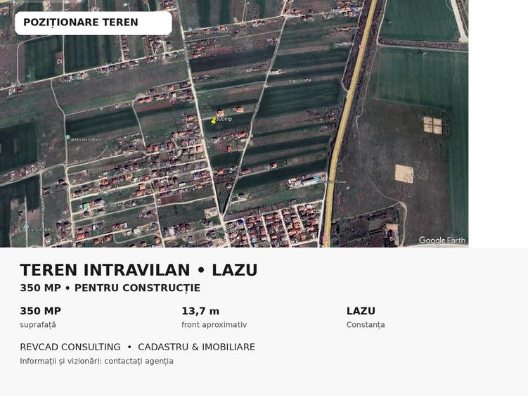 Spațiu comercial, în Lazu