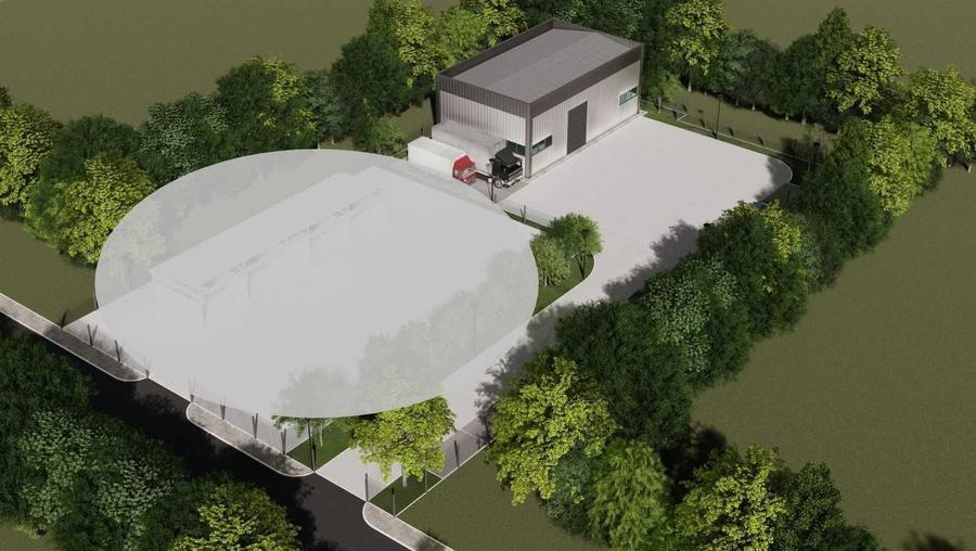 Spațiu comercial, de 240 mp, în Brănești