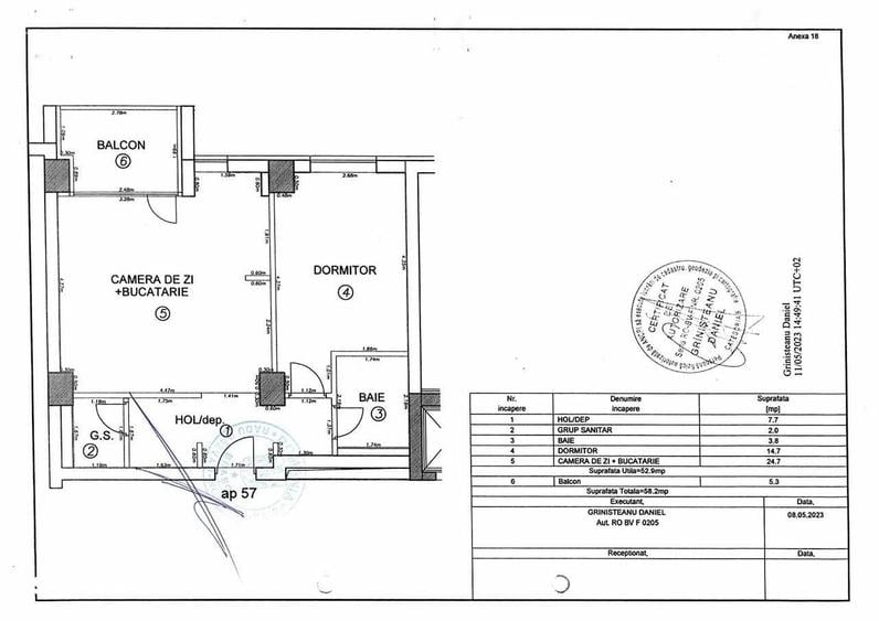 Apartament 2 camere in bloc 2019 zona Noua - Transilvania Residence 2 - 1