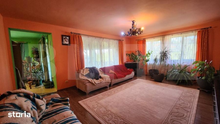 Casa 4 camere 130 mp utili - Ap. 38 mp, teren 1232 mp, zona Sancraiu d - 11