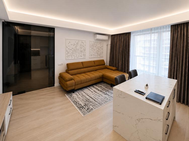 Apartament cu 3 camere decomandat, mobilat în Pipera