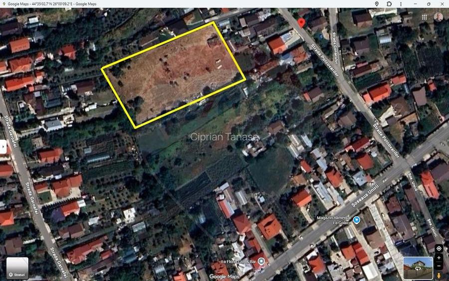 Teren Intravilan 6,122mp Corbeanca / Tamasi