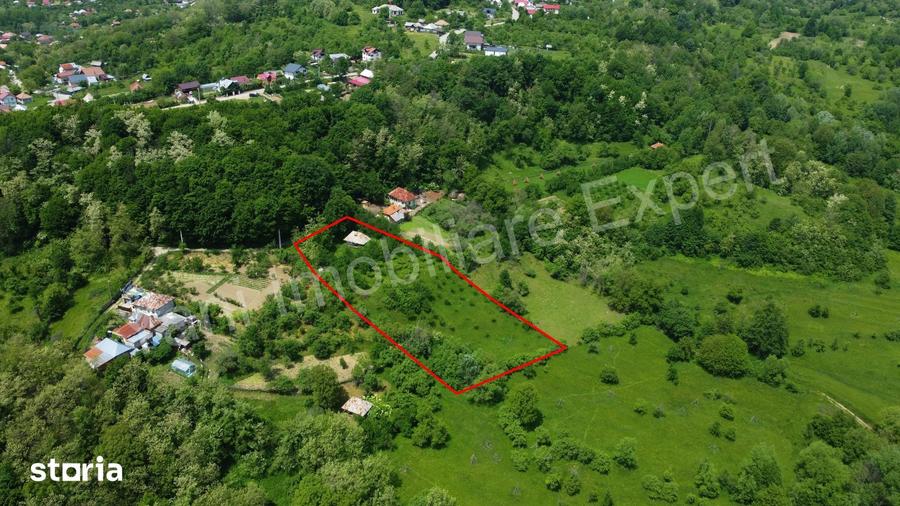 Casă cu 2 camere cu Teren 4105 Mp în Valea Iașului