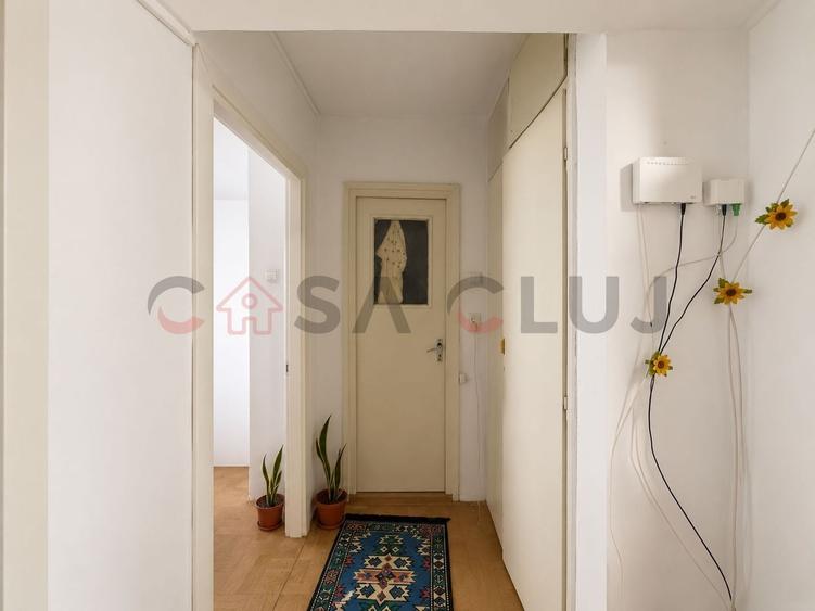 Apartament cu 3 camere decomandat în Mănăștur
