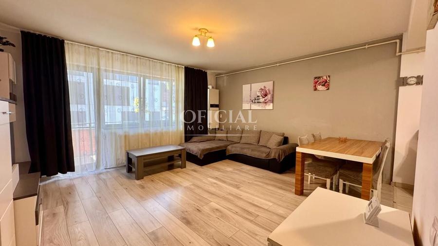 Apartament cu 2 camere semidecomandat, mobilat în Florești
