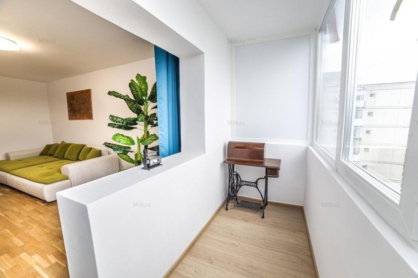 Apartament cu 2 camere decomandat, mobilat în Lujerului