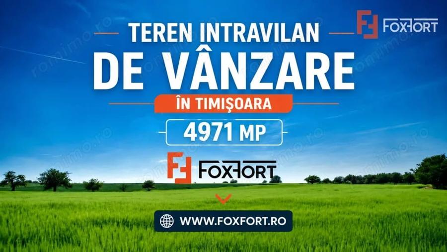 Teren de 4971 mp, în Lipovei
