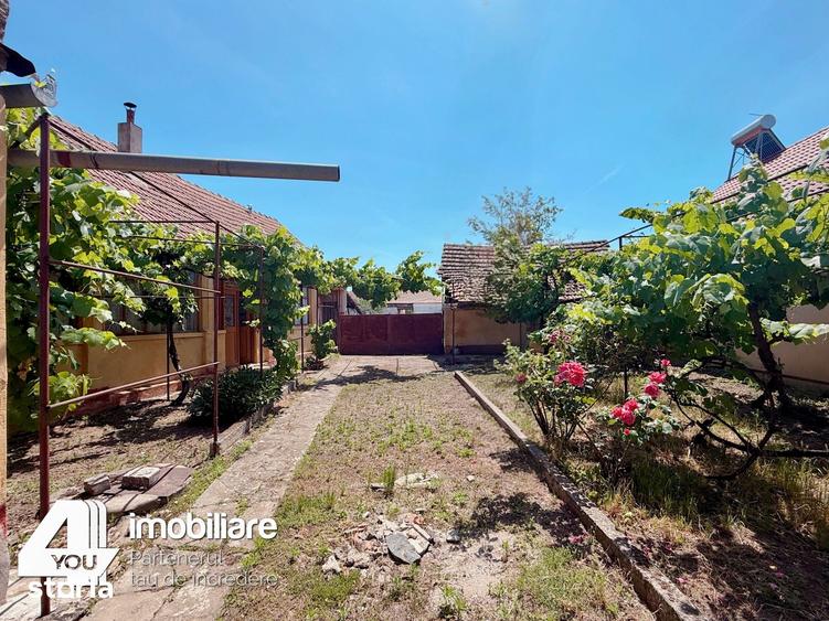 Casă cu 4 camere cu Teren 1459 Mp în Secusigiu