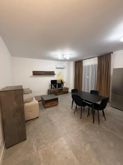 Apartament cu 2 camere semidecomandat, mobilat în Pipera