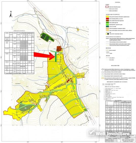 Teren de 7092 mp, în Corușu