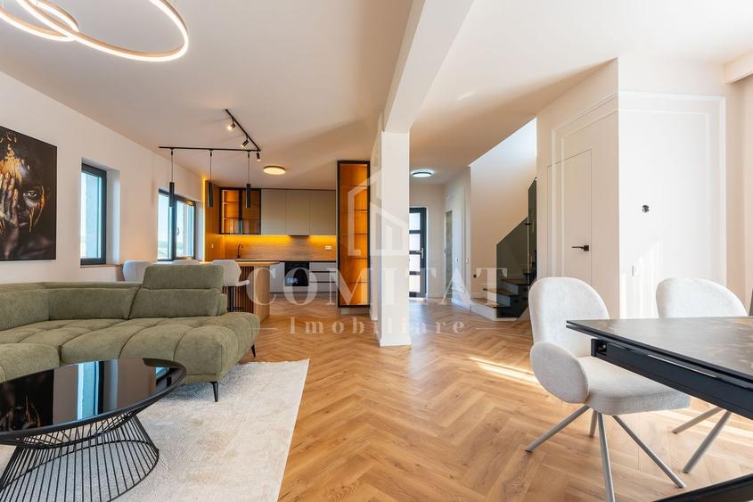 Duplex cu 4 camere cu Canalizare în Chinteni