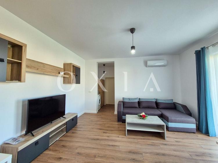 Apartament cu 2 camere semidecomandat, mobilat în Giroc
