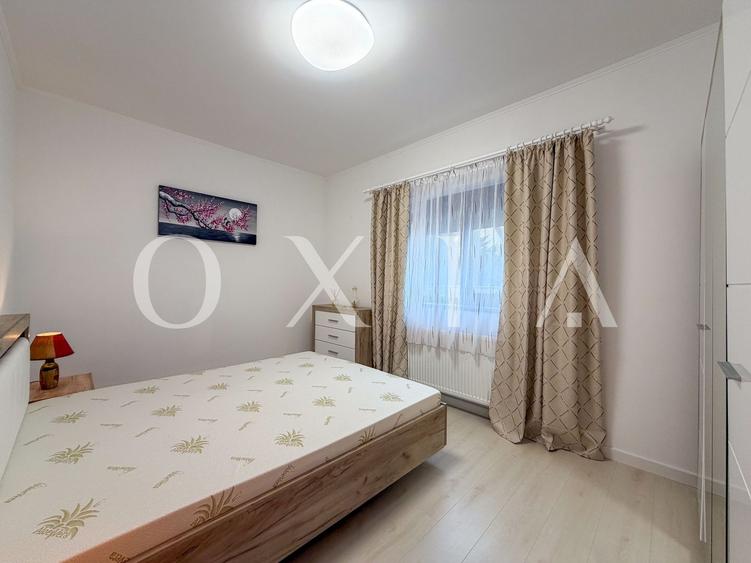 Apartament cu 2 camere semidecomandat, mobilat în Giroc