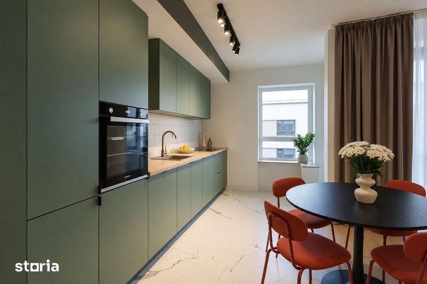 Apartament cu 3 camere, mobilat în Chitila