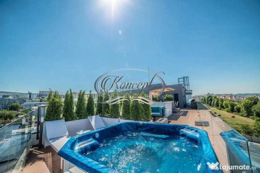 Apartament spatios cu terasa si parcare, pe Calea Turzii - Cluj-Napoca (Cluj)