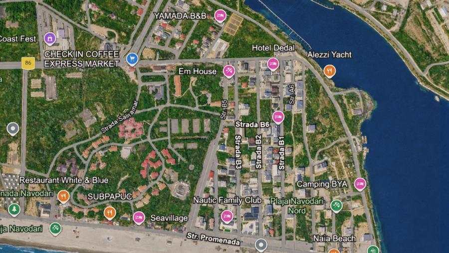 Teren Construcții intravilan de 500 mp, în Năvodari Tabără