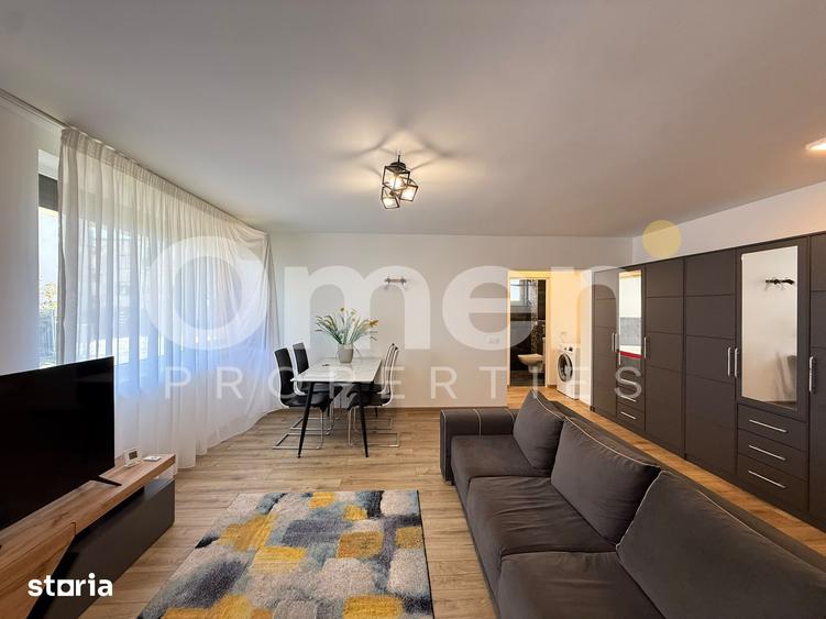 Apartament cu 2 camere decomandat, mobilat în Valea Borcutului