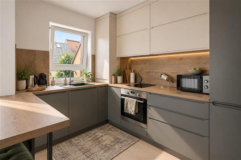Apartament cu 2 camere nedecomandat în Tractorul