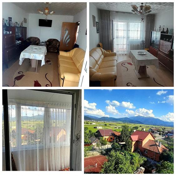 Apartament cu 3 camere decomandat în Râșnov Romacril
