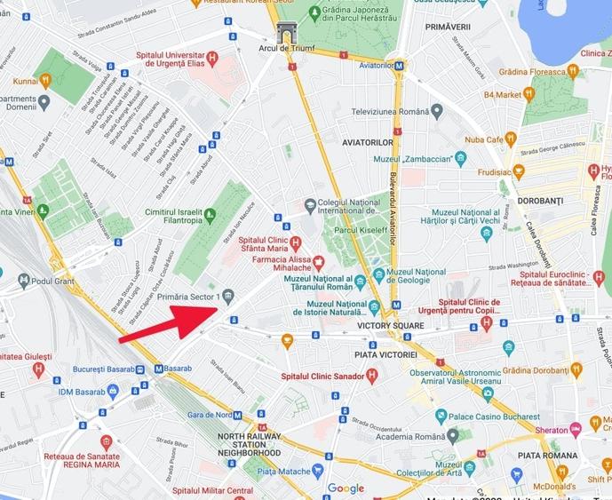Apartament cu 2 camere decomandat, mobilat în Banu Manta