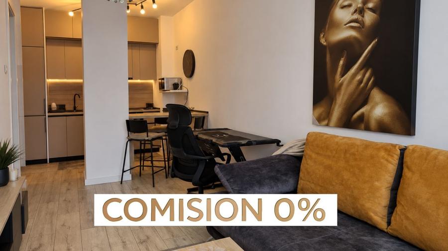 Apartament cu 2 camere semidecomandat în Nord