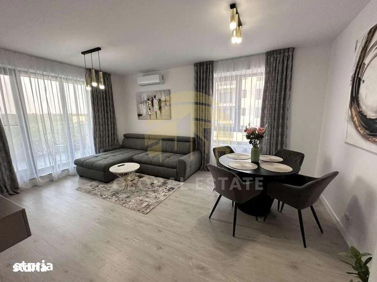 Apartament cu 2 camere semidecomandat în Băneasa