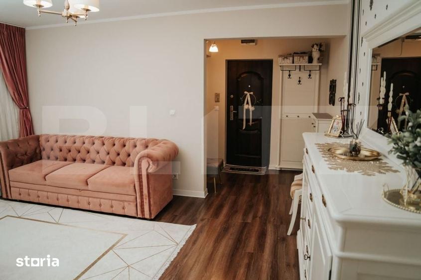 Apartament cu 2 camere semidecomandat în Central