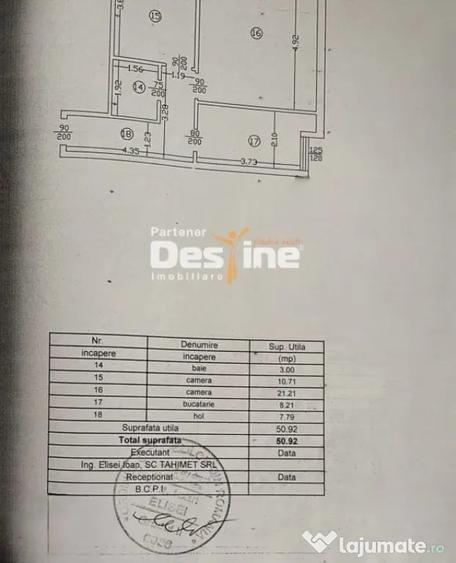 Apartament 2 camere 51 mp model decomandat mobilat ?i ut... - 10