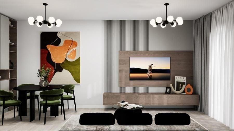 Apartament cu 2 camere în Industriilor