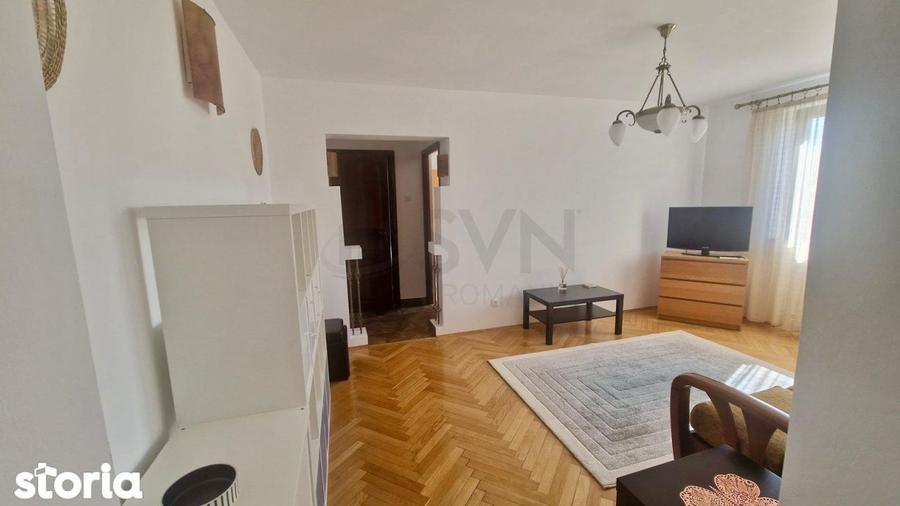 Apartament cu 2 camere semidecomandat, mobilat în Cotroceni