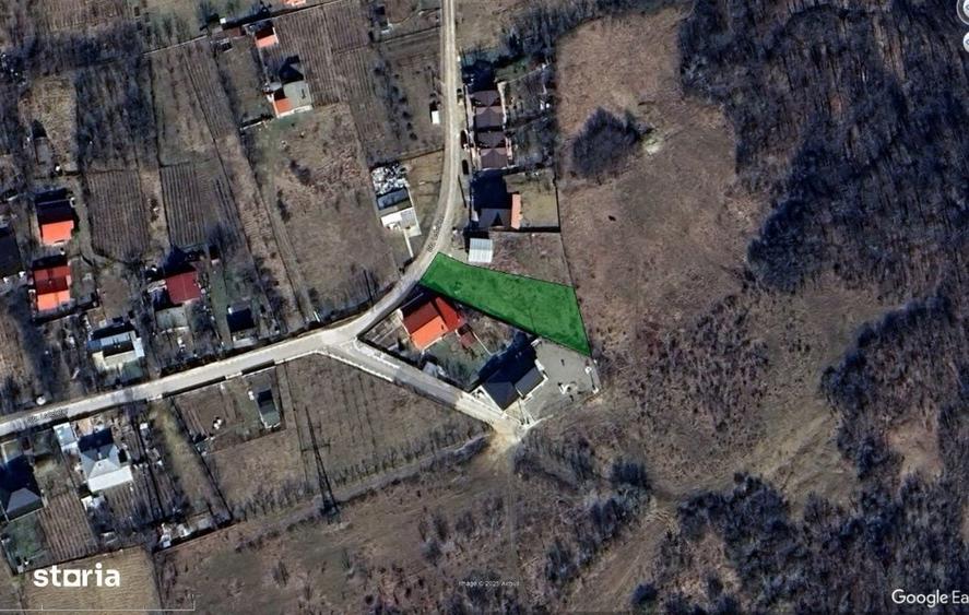 Teren de 870 mp, în Păun