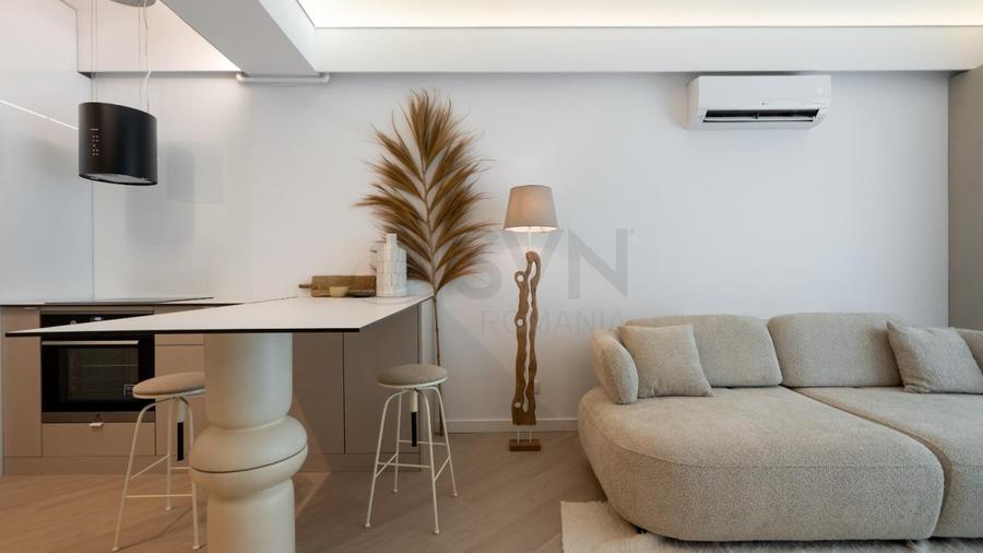 Apartament cu 2 camere semidecomandat, mobilat în Pipera — fotografia 3