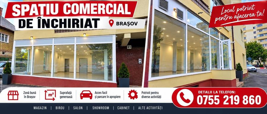 Spațiu comercial, de 107 mp, în Drumul Carului