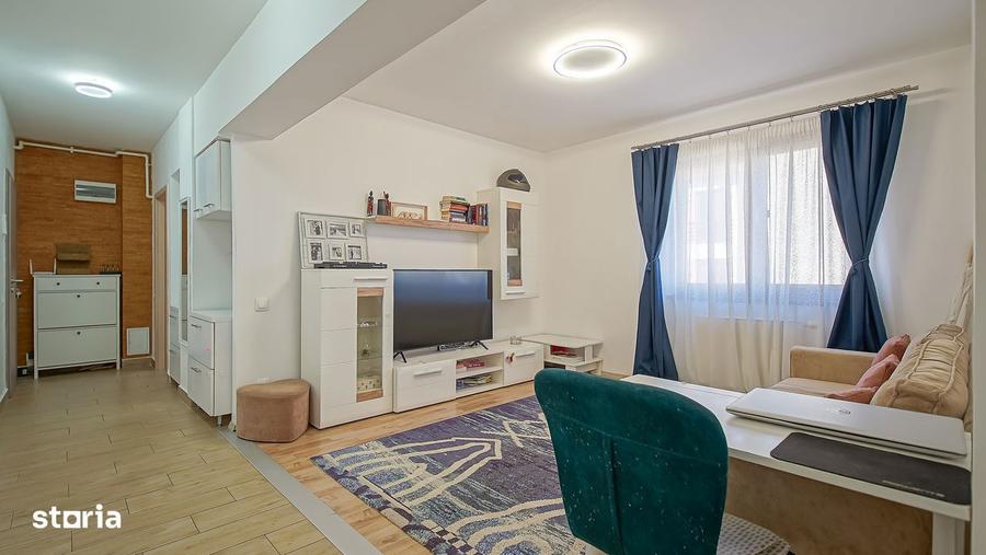 Apartament cu 2 camere decomandat, mobilat în Exterior Vest