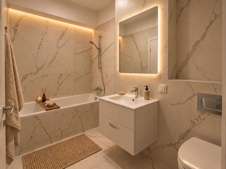 Apartament cu 2 camere decomandat, mobilat în Pipera