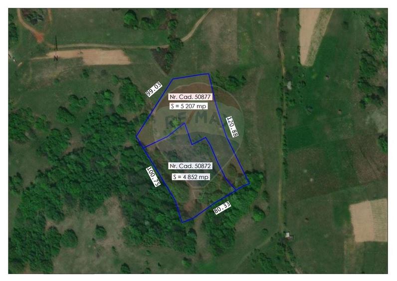 Teren agricol extravilan de 10059 mp, în Roșia