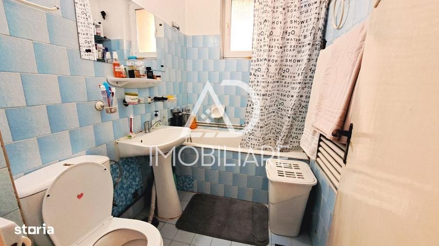 Apartament cu 3 camere semidecomandat în Central