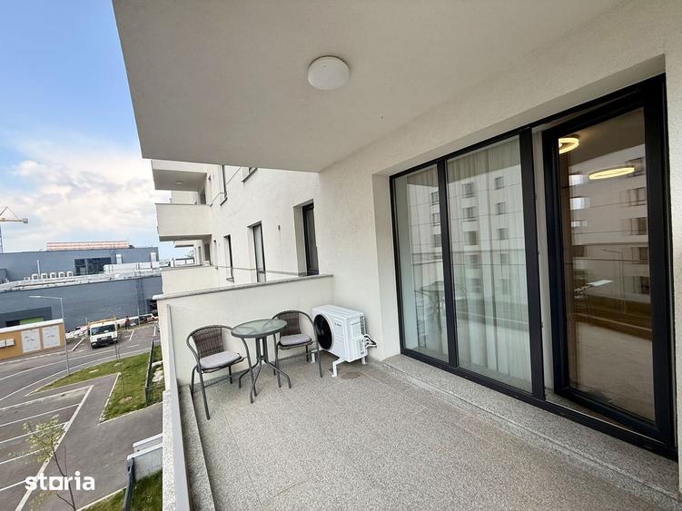 Apartament cu 2 camere, mobilat în Băneasa