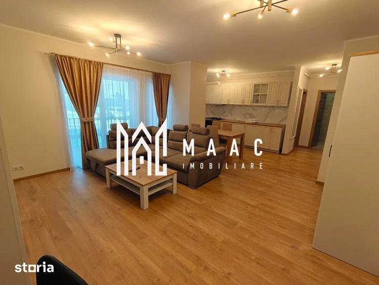 Apartament cu 2 camere semidecomandat, mobilat în Turnișor