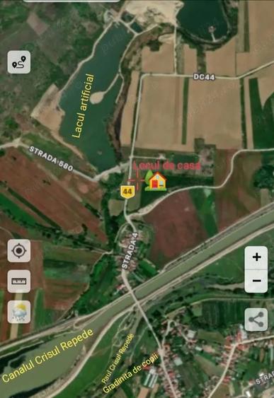 Teren de 1067 mp, în Fughiu