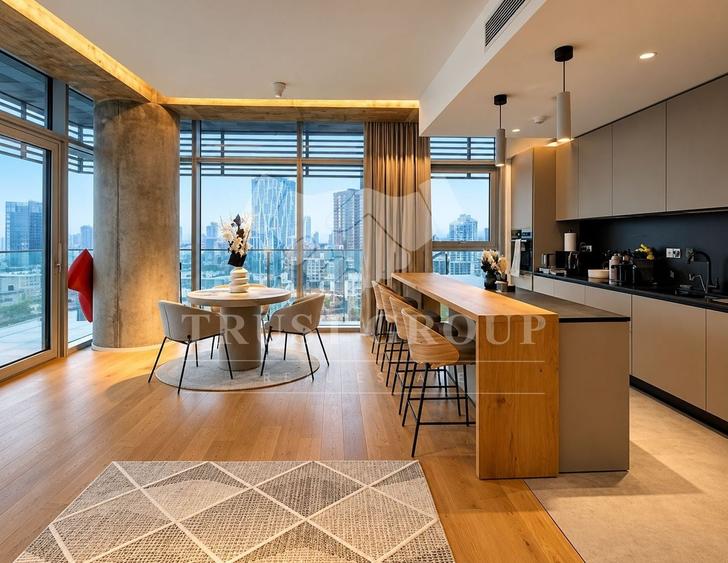 Apartament cu 3 camere decomandat, mobilat în Floreasca