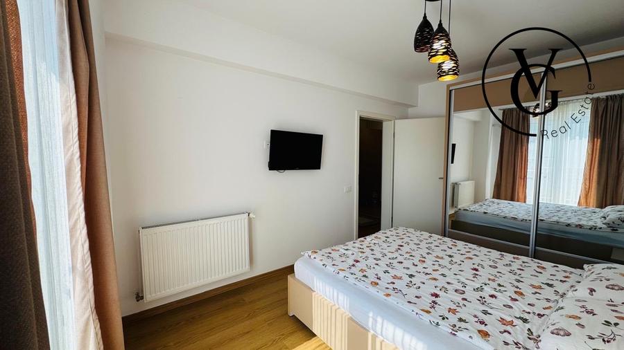 Apartament cu 2 camere semidecomandat, mobilat în Tomis Plus