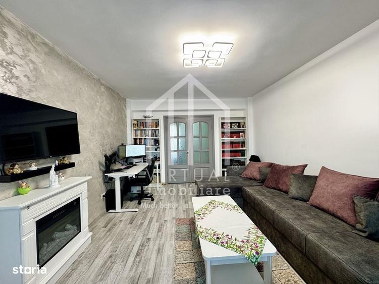 Apartament cu 3 camere, 75mp utili+3 balcoane, etaj 5/5, bloc cu lift - 6