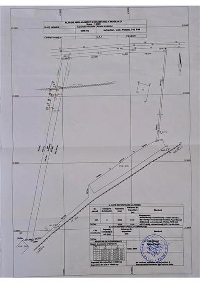 Teren Construcții extravilan de 9556 mp, în Exterior Est