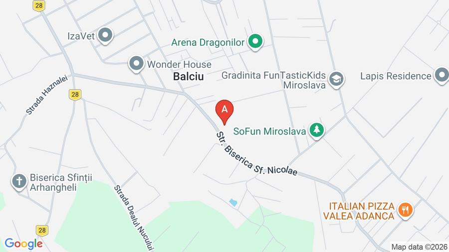 Teren Construcții intravilan de 585 mp, în Balciu